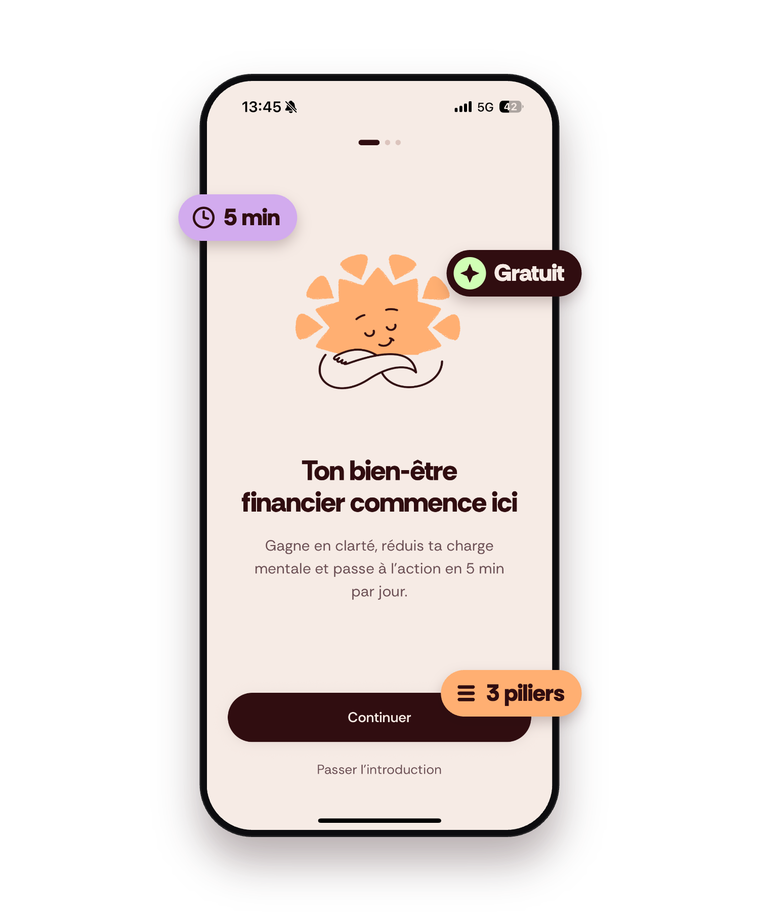 Application MyFenix - onboarding